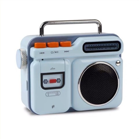 收音機造型復古藍牙音箱|創(chuàng)意音響禮品