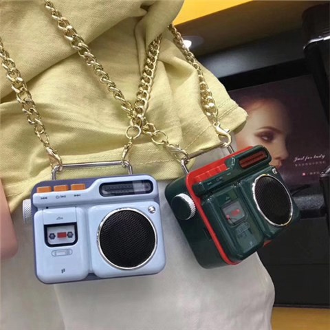 收音機造型復古藍牙音箱|創(chuàng)意音響禮品