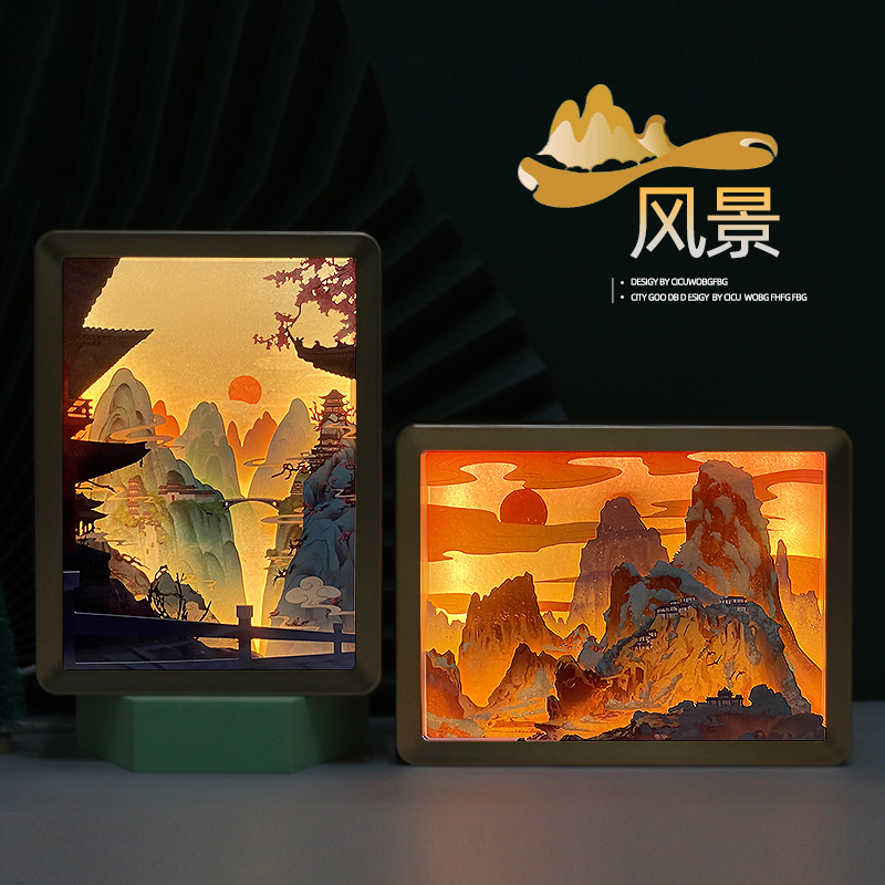 紙雕燈||送客戶(hù)什么禮品比較有心意