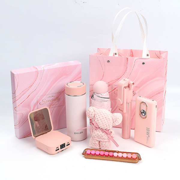 粉色系伴手禮套裝|三八婦女節(jié)禮品