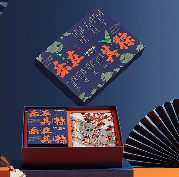 《樂(lè)在其粽》萬(wàn)事利端午禮盒