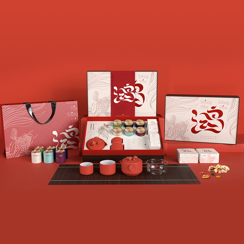 【鴻運當頭】新年節(jié)日茶禮套裝